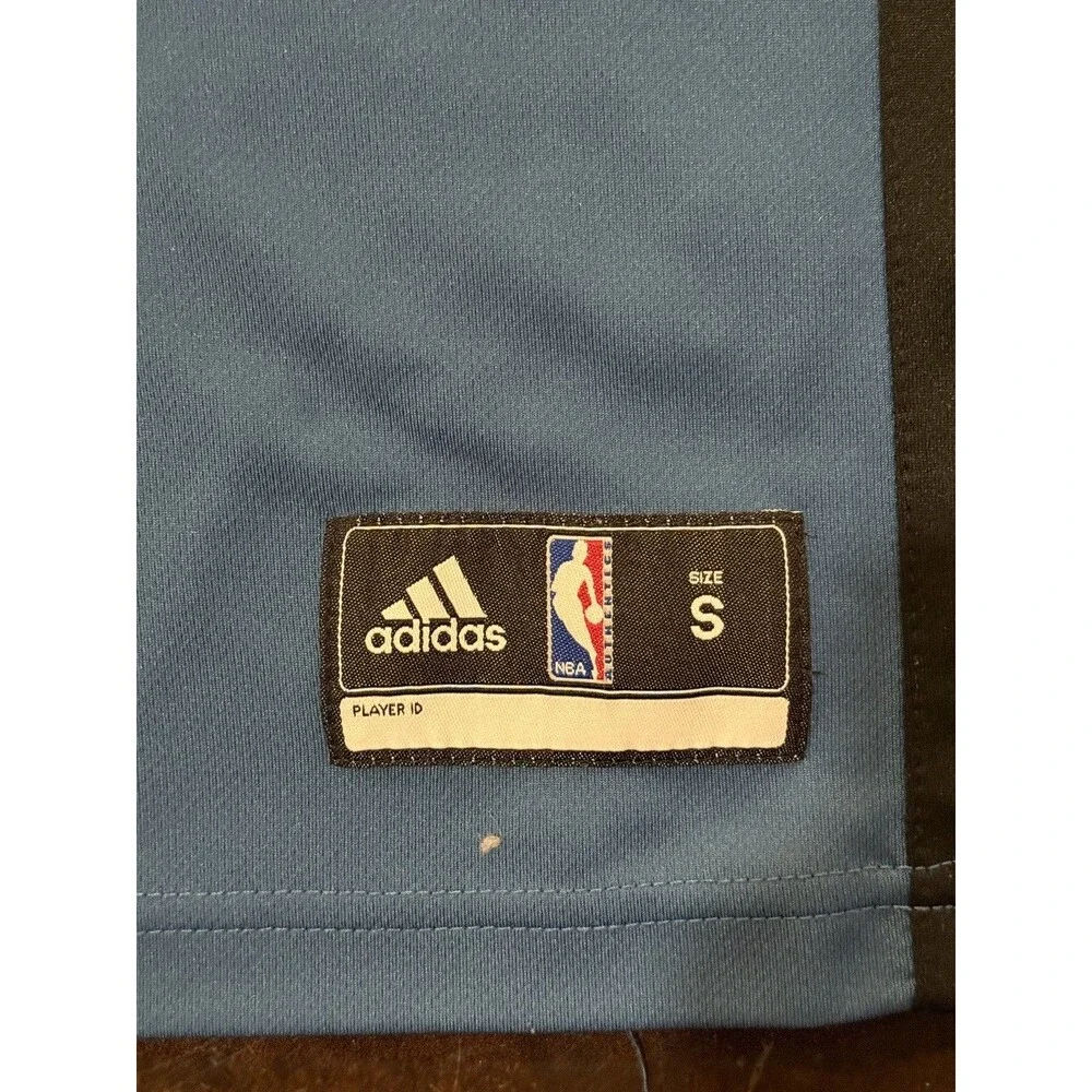 Vintage Adidas Washington Wizards NBA John Wall Youth Small Jersey Blue Y2K